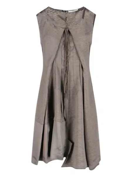 Rochie midi Maison Margiela gri