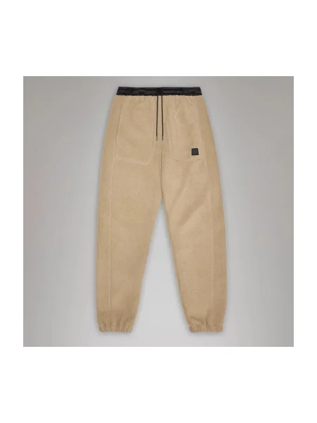Pantaloni Rains din fleece bej