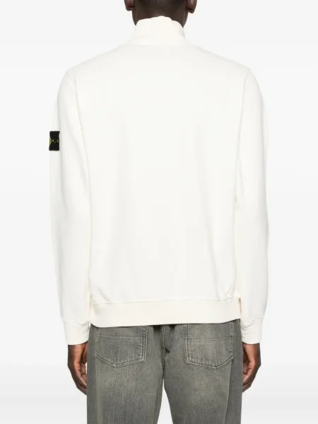 Hanorac cu fermoar Stone Island cu strasuri