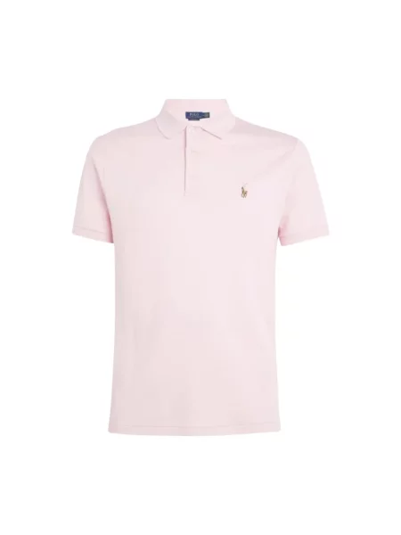 Koszulka polo Polo Ralph Lauren z krótkim rękawem różowa