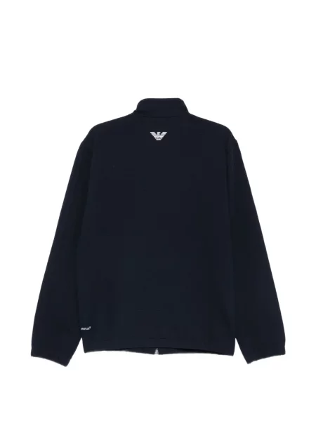 Dryžuotas raštuotas treningas Ea7 Emporio Armani mėlyna