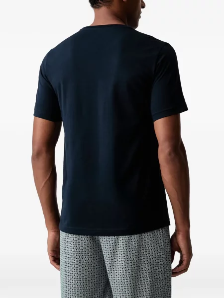 Πιτζάμας Emporio Armani με κέντημα μπλε