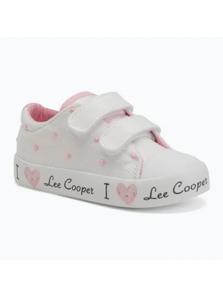Детски обувки Lee Cooper бели