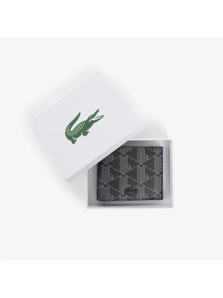 Lacoste Mały Portfel The Blend czarny