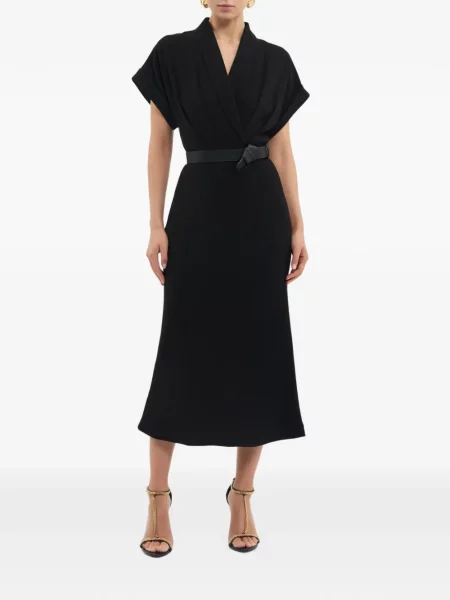 Scurt rochie midi Rebecca Vallance negru