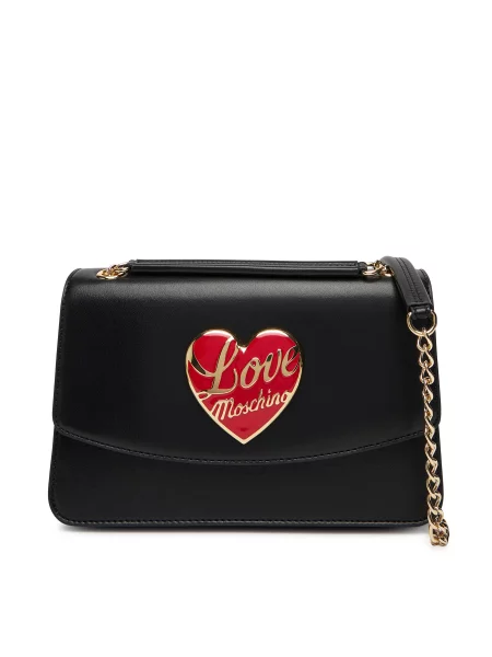 LOVE MOSCHINO Ročna torba črna