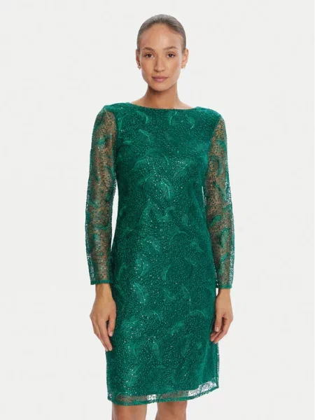 Bruuns Bazaar Коктейльна сукня Palm Yvona зелений