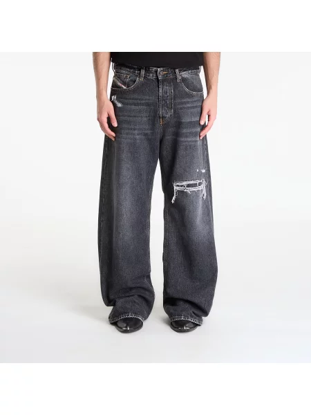Spodnie Diesel D-Rise Trousers Black/ Blue czarne