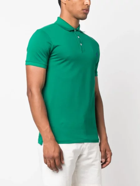 Pantaloni scurți Polo Ralph Lauren cu autograf verde