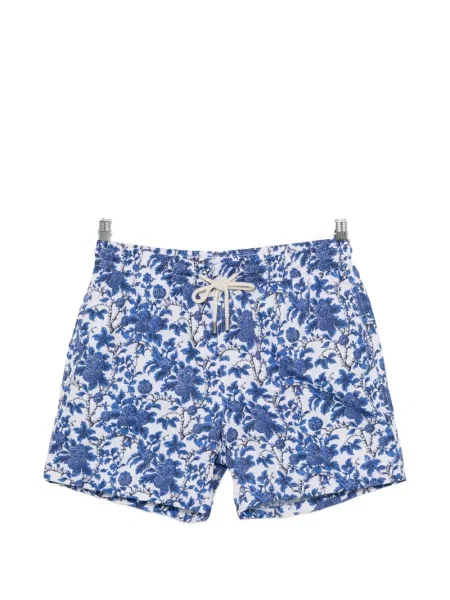 Slip de baie Arrels Barcelona cu model floral cu imagine cu cordon albastru