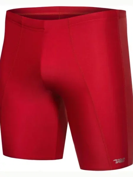Spodenki pływackie jammer Aqua Speed Long czerwone