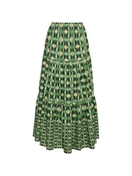Fusta maxi Cara Cara verde