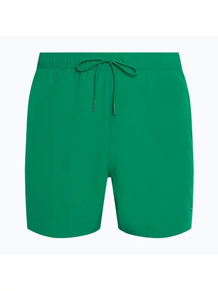 Szorty kąpielowe Tommy Hilfiger Medium Drawstring olimpic green zielone