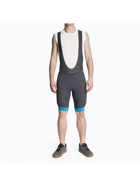 Endura Xtract Lite Bibshort bărbați pantaloni scurți de ciclism hi-biz albastru
