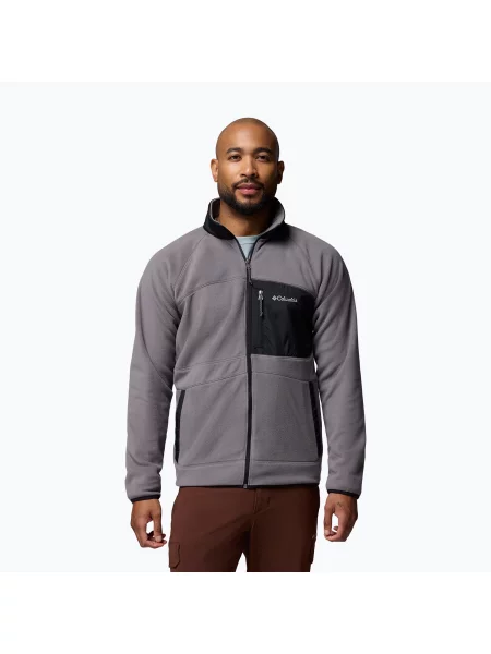 Hanorac din fleece Columbia din fleece negru