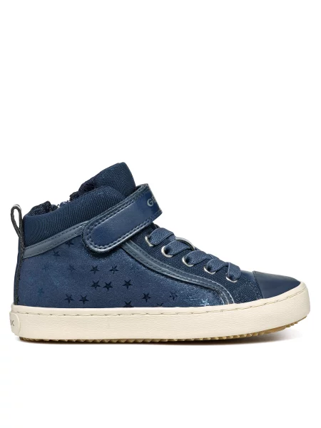 Sneakersy Geox J Kalispera Girl M Tmavomodrá