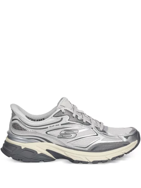 Sneakerși Skechers gri