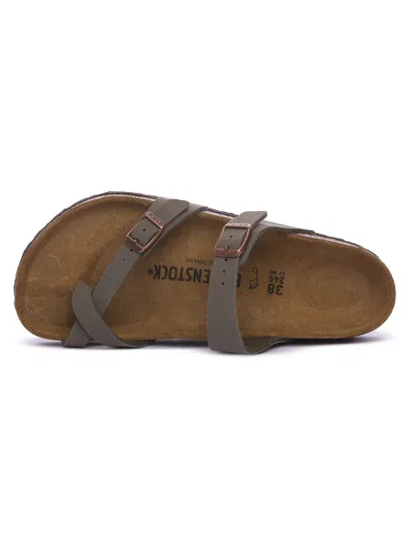 Papuci Birkenstock cu strasuri verde