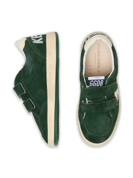 Sneakersy dziecięce Golden Goose Ball Star zielone