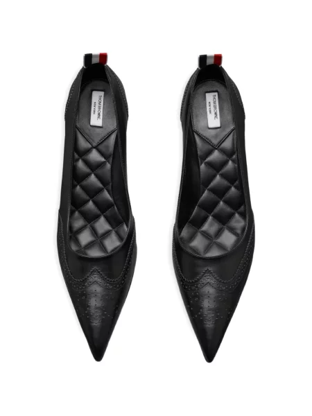 Pantofi cu toc Thom Browne din piele negru