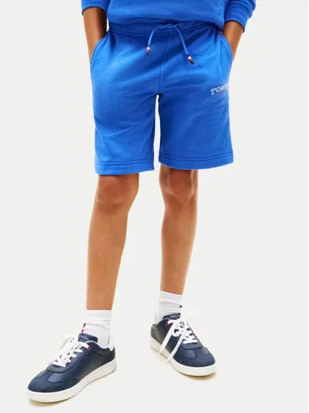 Sportovní kraťasy Tommy Hilfiger bílé