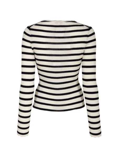Cardigan Veronica Beard tricotate alb