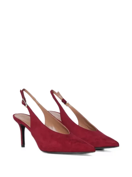 Pantofi cu toc Giuliano Galiano slingback roșu