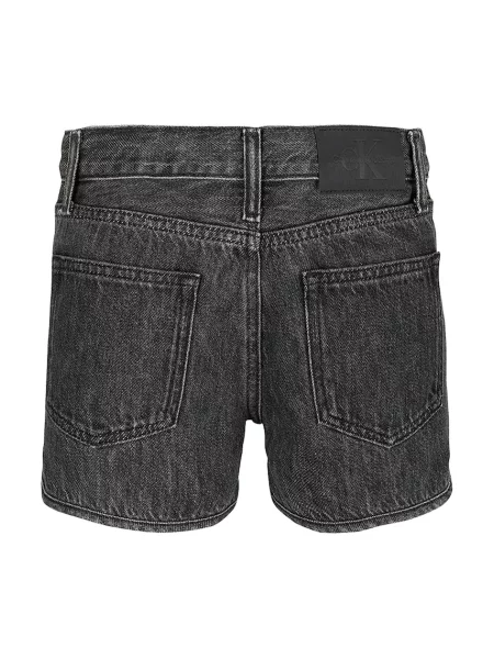 Calvin Klein Jeans riflové kraťasy černé