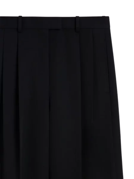 Pantaloni Givenchy de lână negru