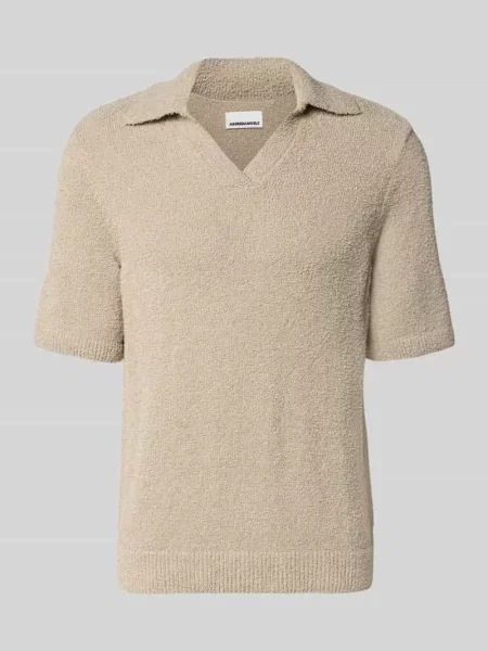 Koszulka polo o kroju regular fit z mieszanki bawełny ekologicznej model BOUCLE' Armedangels