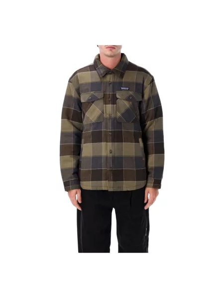 Koszula Patagonia flanelowa zielona