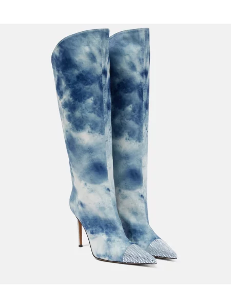 Kozačky Alexandre Vauthier modré