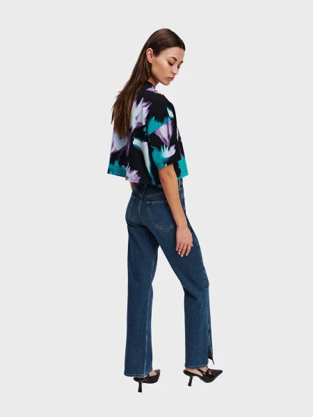 Прямые джинсы Karl Lagerfeld Jeans синие