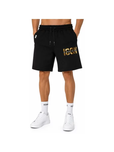 Pantaloni Icon negru