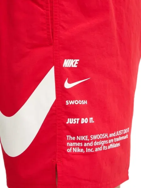 Spodný diel plaviek Nike červená