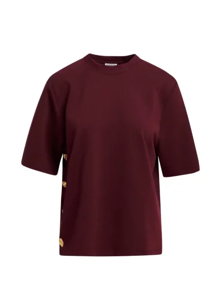 Tricou Essentiel Antwerp cu decolteu rotund roșu