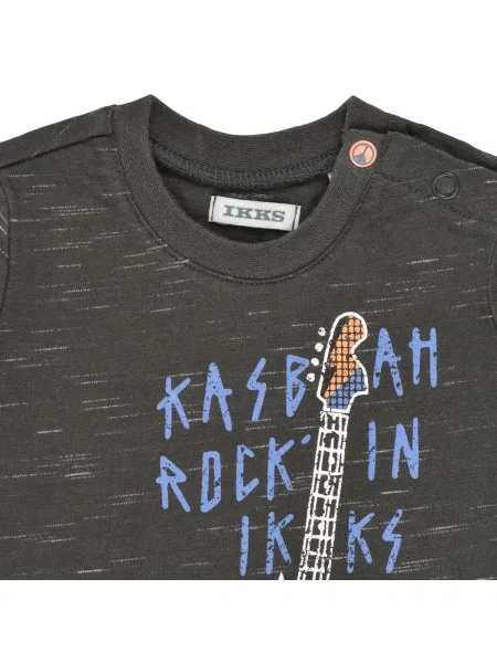 Tricou copii Ikks gri