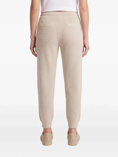 Pantaloni Brunello Cucinelli tricotate cu cordon