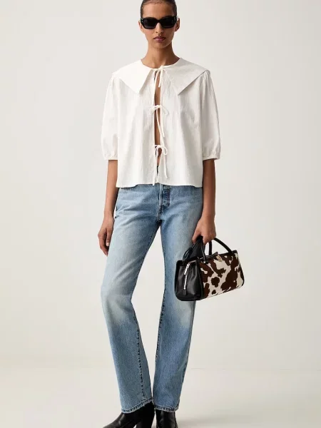 Levi's blugi regular pentru femei albastru