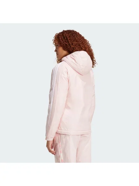 Bunda Essentials Insulated Hooded růžová
