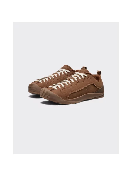 Sneakersy Keen skórzane brązowe