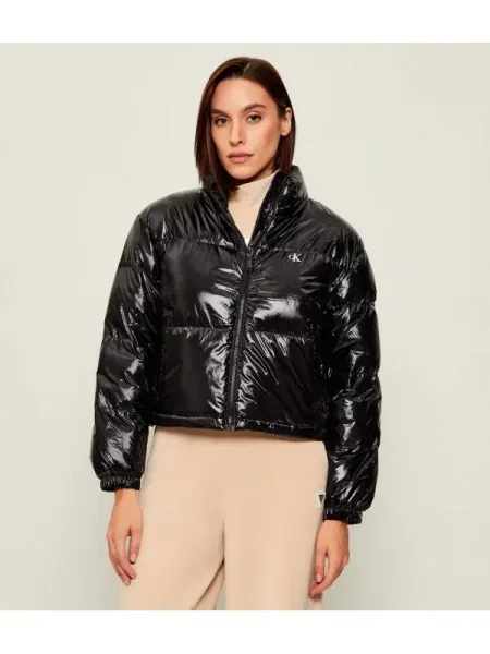 Calvin Klein Jeans geacă de puf negru