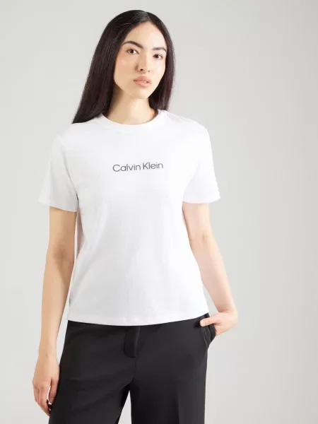 Calvin Klein Tricou CLASSIC negru alb