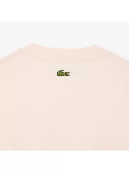 Классическая футболка Lacoste бежевая