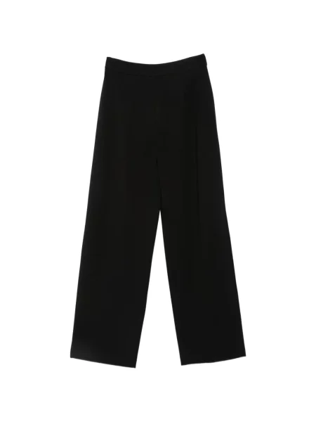 Панталони палацо Emporio Armani черно