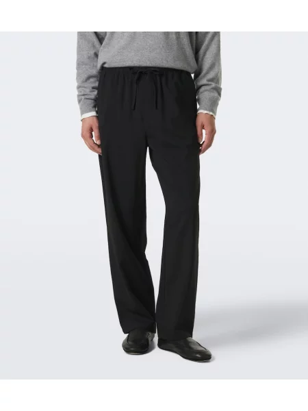 Pantaloni Frame de lână negru