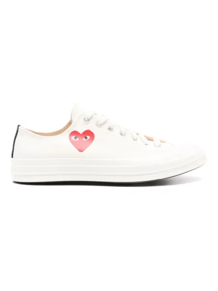 Sneakersy Comme Des Garcons Play w serca białe