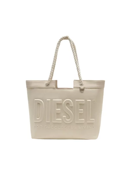 Diesel torebka tote beżowa