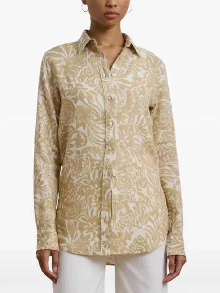 Koszula w kwiaty Lauren Ralph Lauren w kwiatki