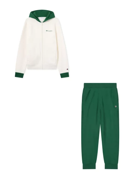 Champion Trening verde iarbă / natural alb